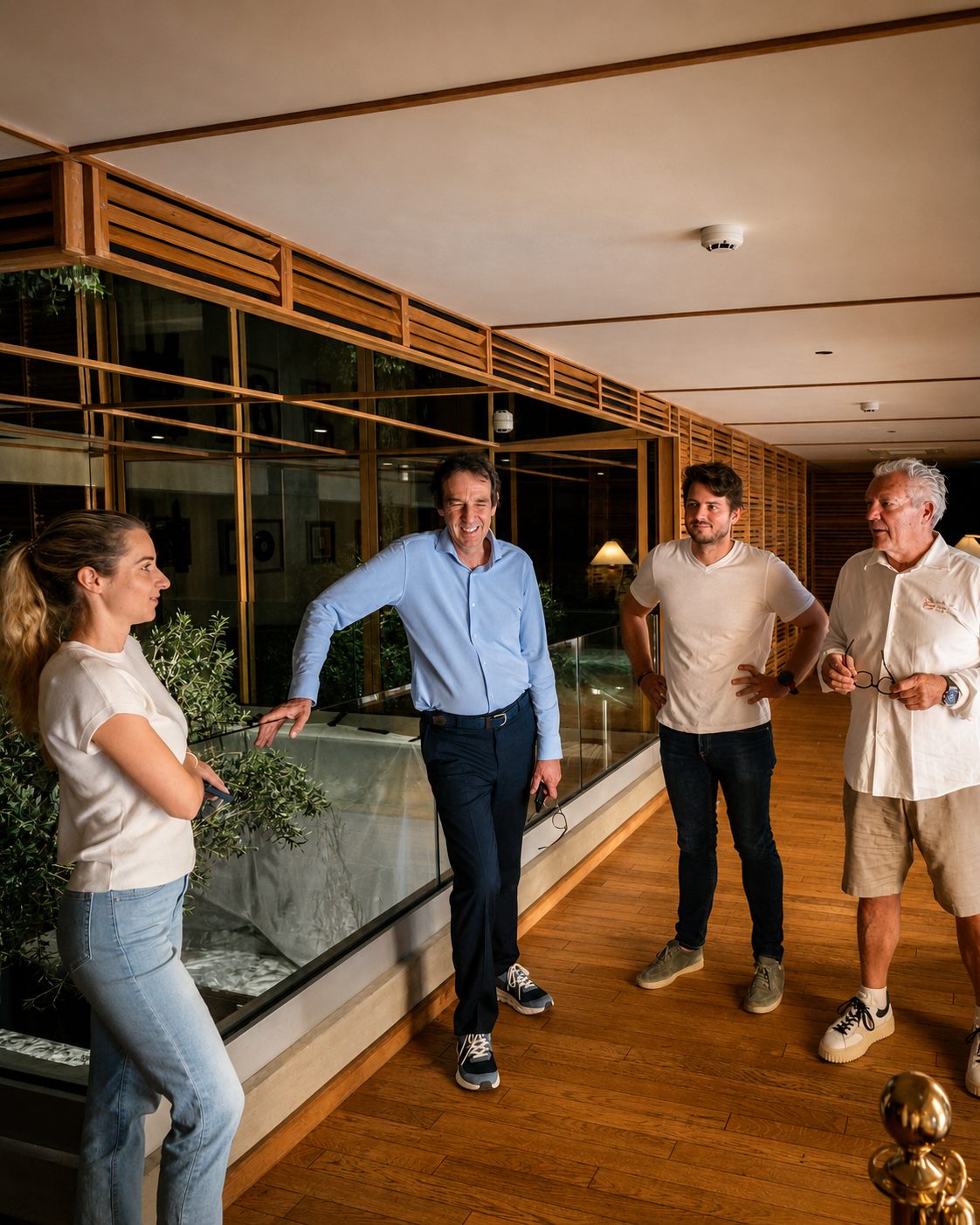 Stars of Monaco — group review on the mezzanine