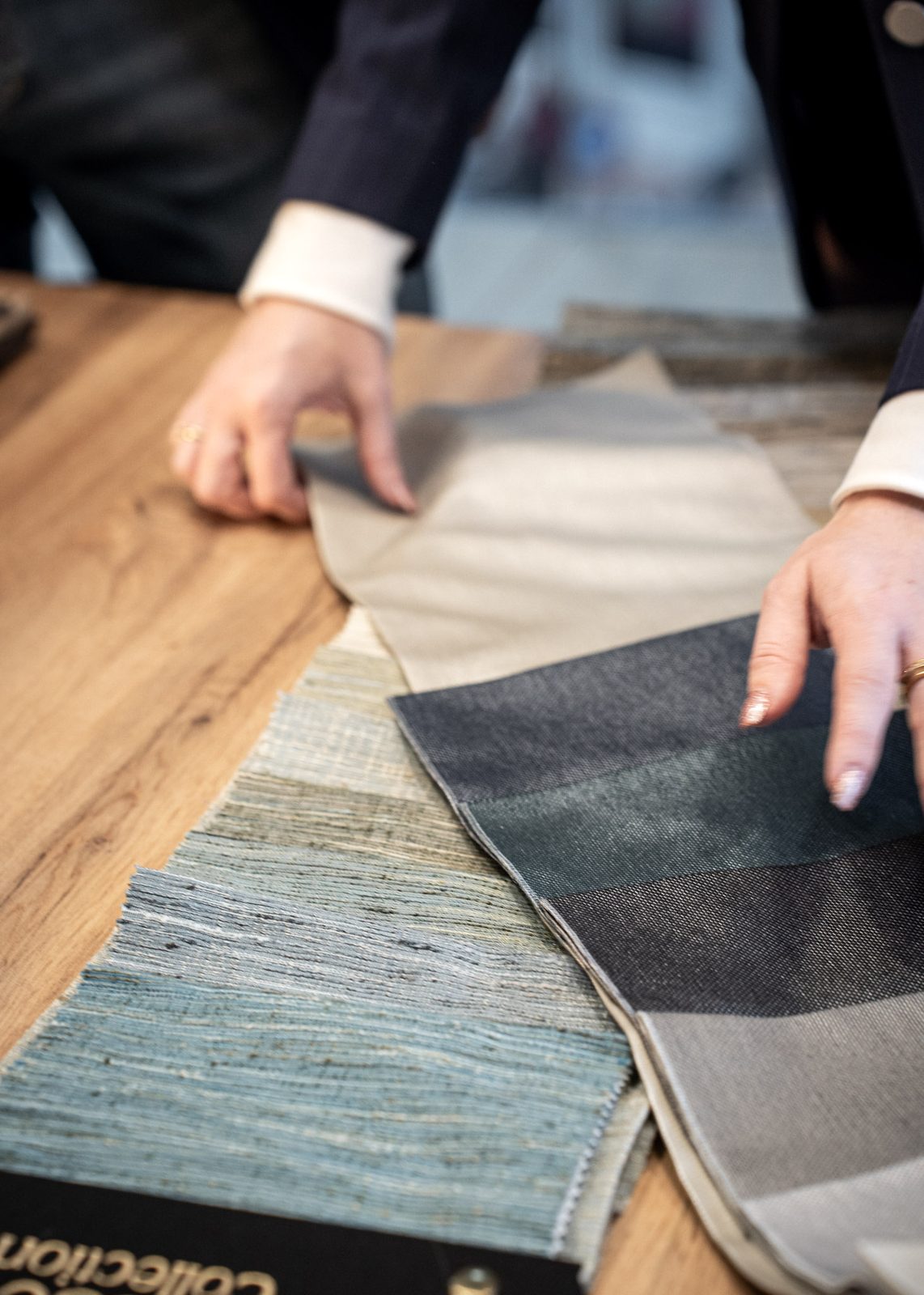 In the studio — material and reference review